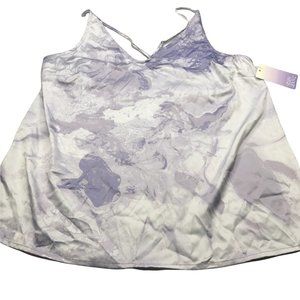 Stars Above Women's Strappy Sleep Shirt XS Light Purple New